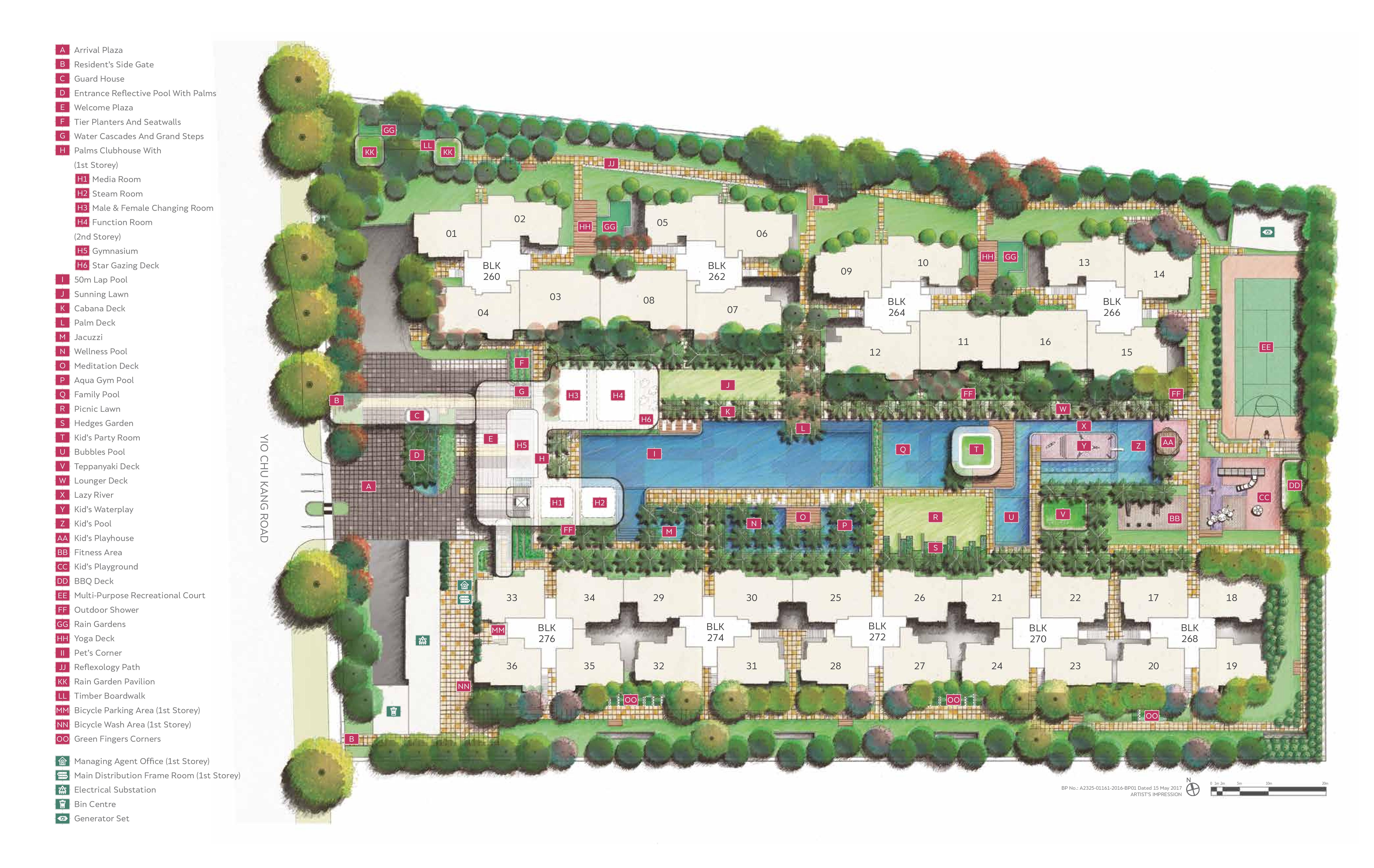Hundred Palms Residences floor plan
